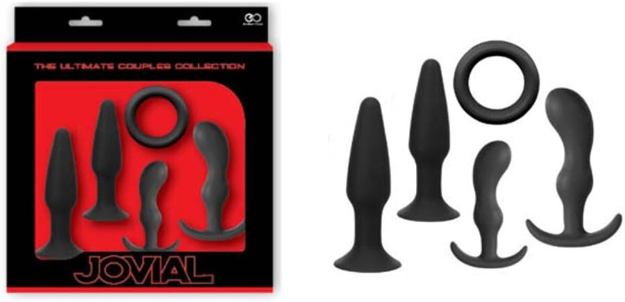 Jovial The Ultimate Anal Kit, Black