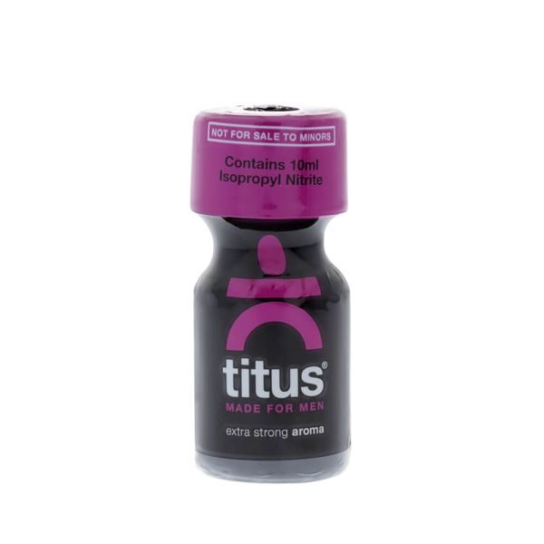 Titus Extra Strong Aroma 10ml (SMALL) Extra Strong Poppers Isopropyl Nitrite